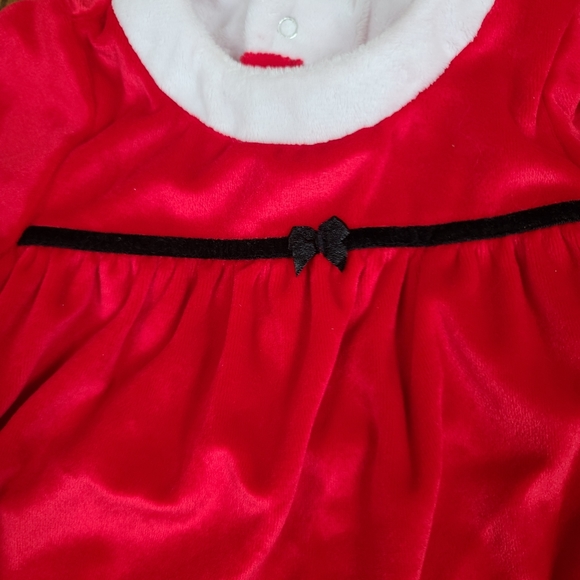 Carter's Just One Year Infant girls Xmas outfit 0-3months Dress and shoes - Picture 2 of 6